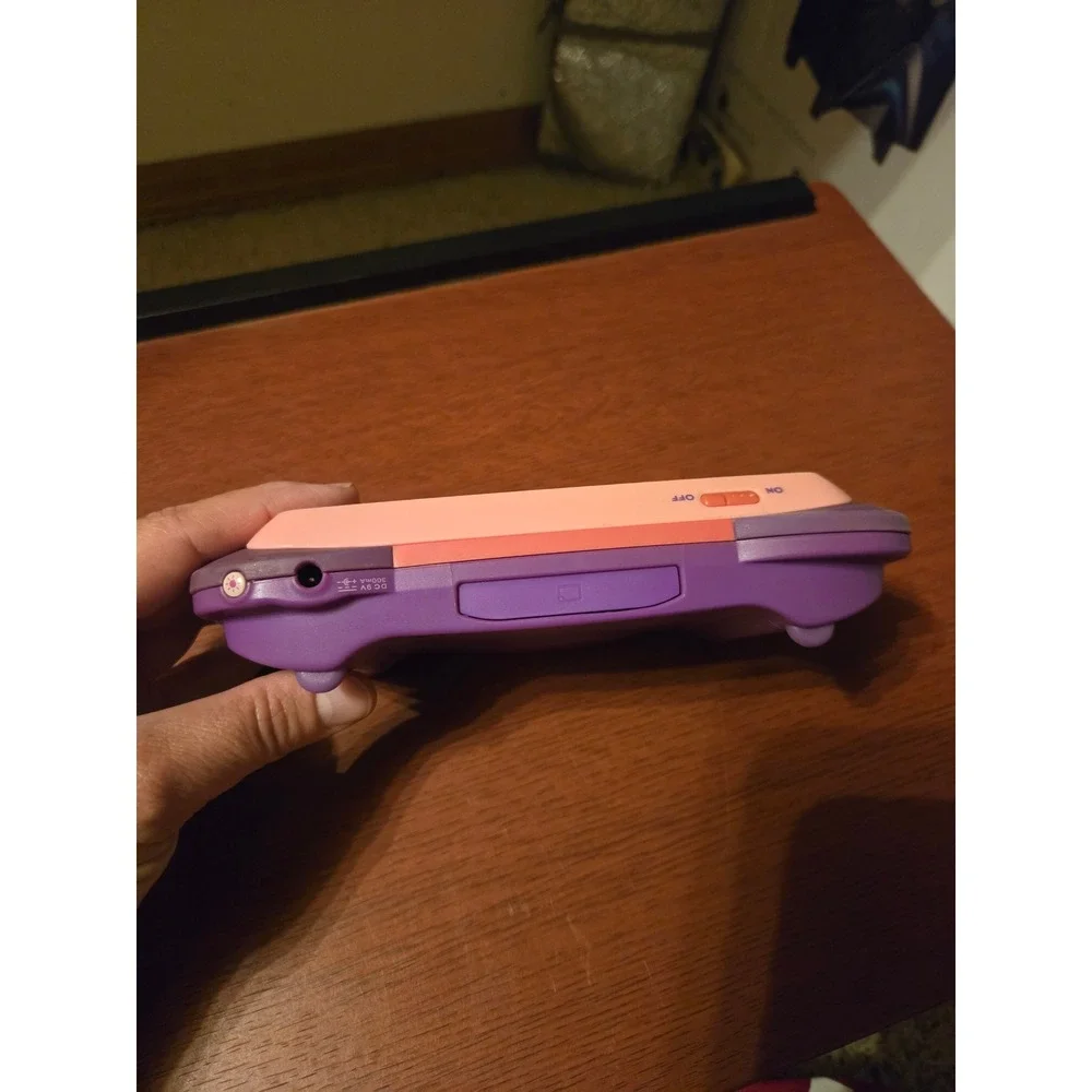 VTech MobiGo Touch Learning System Pink Purple Handheld Educational Console Game